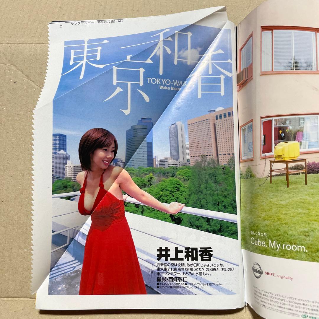 週刊ヤングサンデー★2005年7月7日号　※井上和香、長谷川加奈、夏帆※訳あり❗️