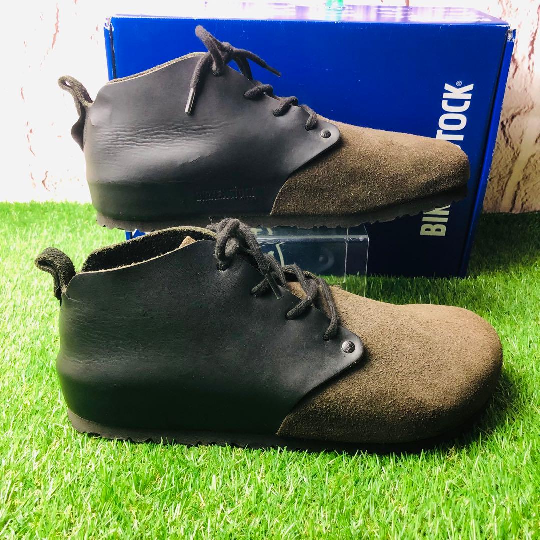 【着用1回】BIRKENSTOCK ダンディー モンタナ レザー 厚底 26