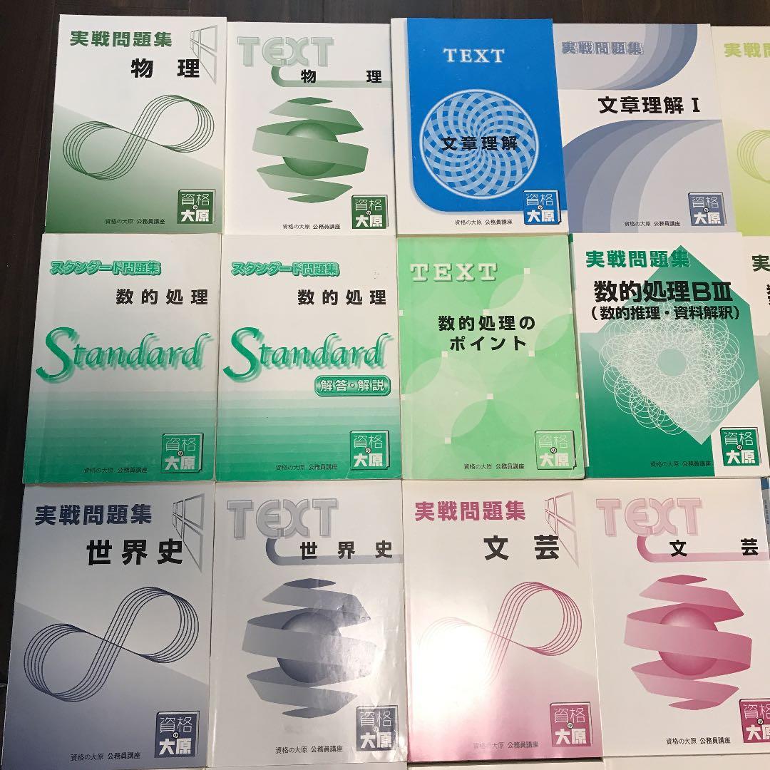 公務員試験対策　テキスト　実戦問題集