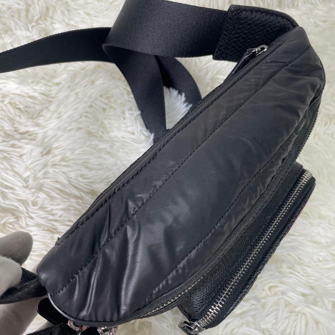 MICHEAL KORS マイケルコース ボディバッグ ウエストバッグ 黒