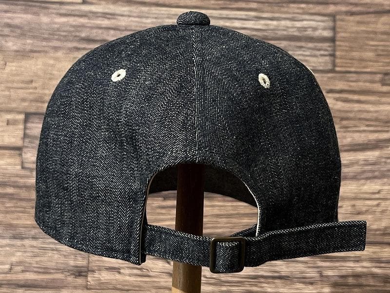 美品 フルカウント 6枚はぎ デニム ベースボール キャップ Fパッチ