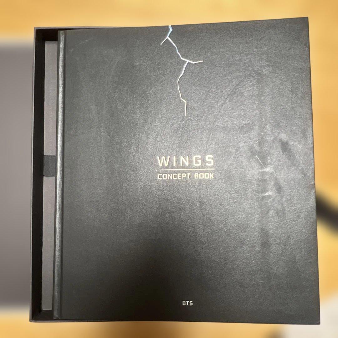BTS WINGS CONCEPT BOOK レンチキュラーカードなし