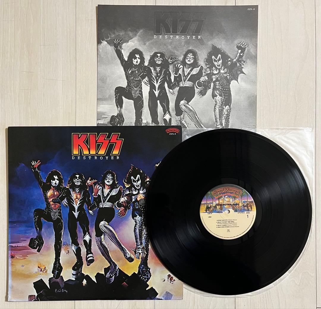 KISS★LPレコード4枚セット 地獄の軍団,キッス・キラーズ 他 再生確認済