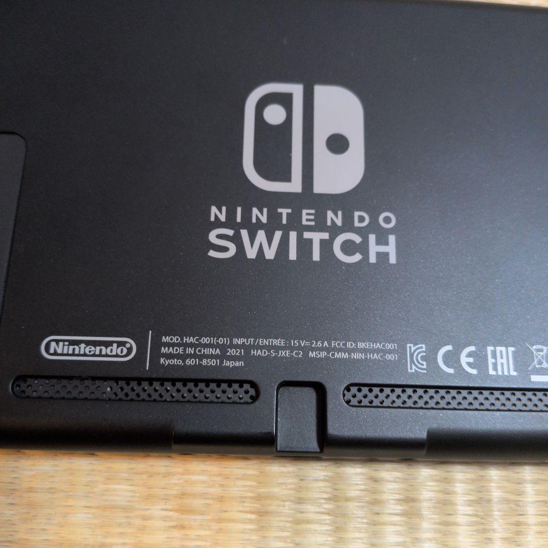 良好品　ニンテンドースイッチ本体　2021年　バッテリー強化