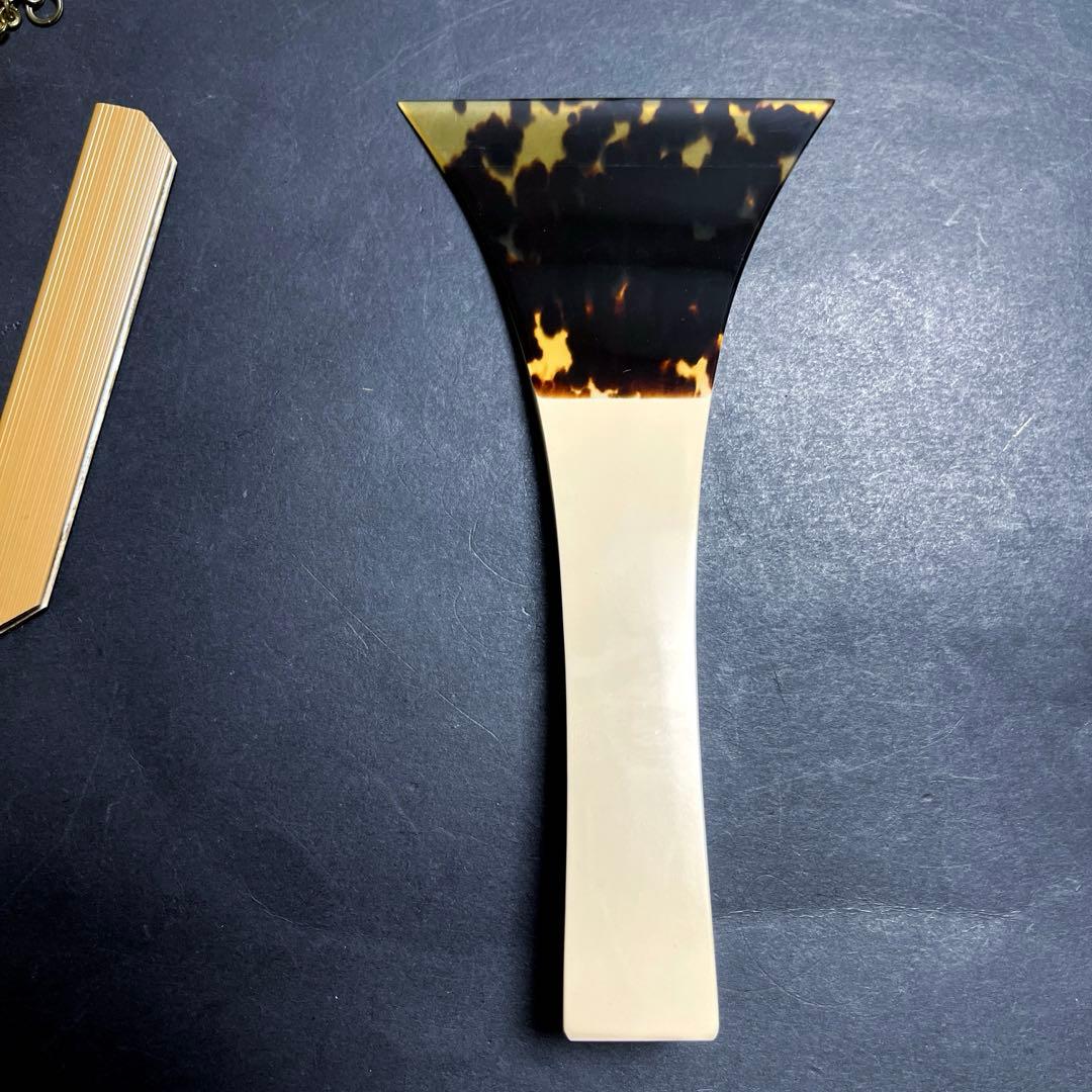 【和尚】津軽三味線　鼈甲　撥　バチ　開き約9cm