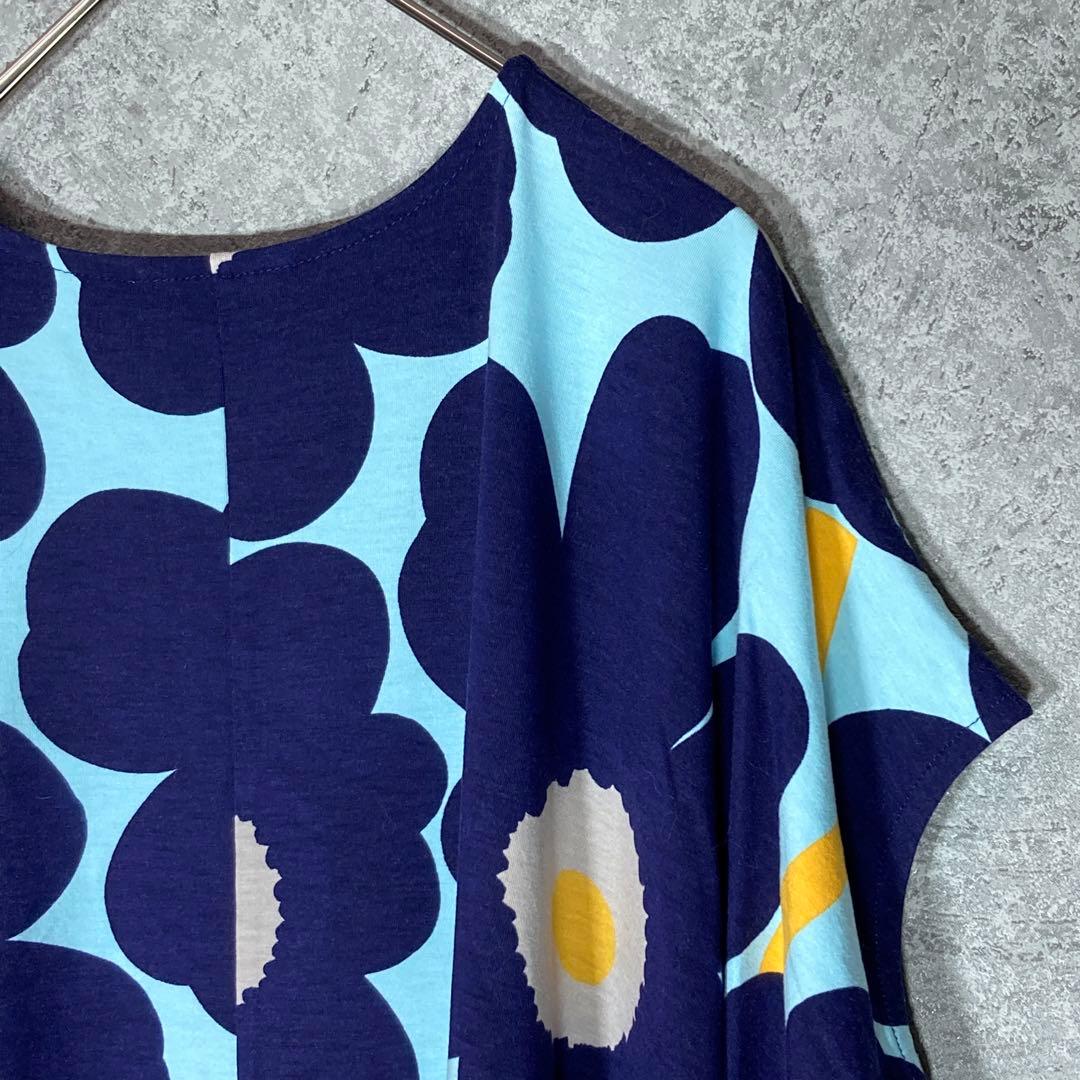 美品✨marimekko（S）半袖カットソー☘️花柄/総柄