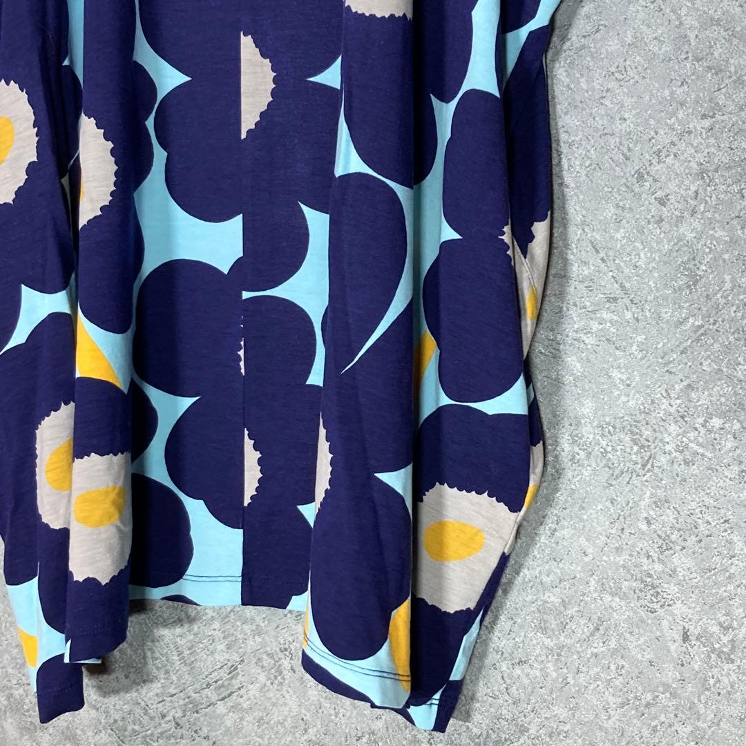 美品✨marimekko（S）半袖カットソー☘️花柄/総柄