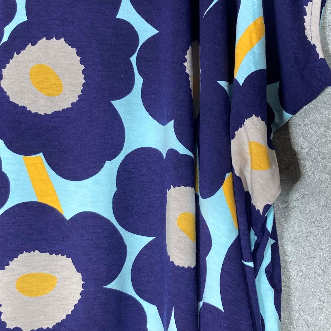 美品✨marimekko（S）半袖カットソー☘️花柄/総柄