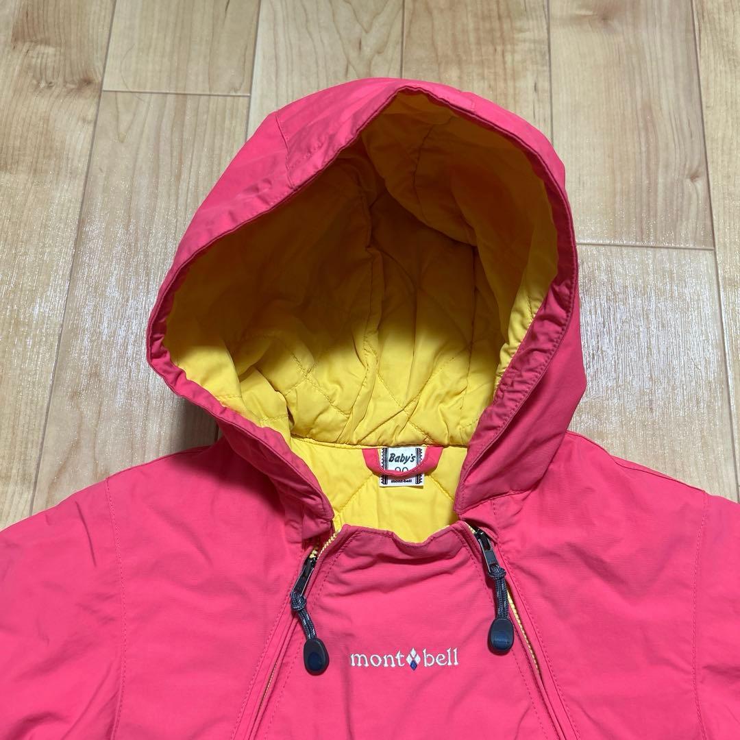 【美品】mont-bellモンベル パウダーベビーカバーオール スキーウェア