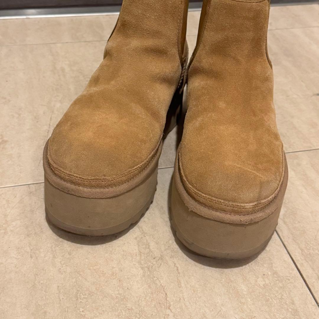 確実正規品 UGG ムートンブーツ 24cm 厚底