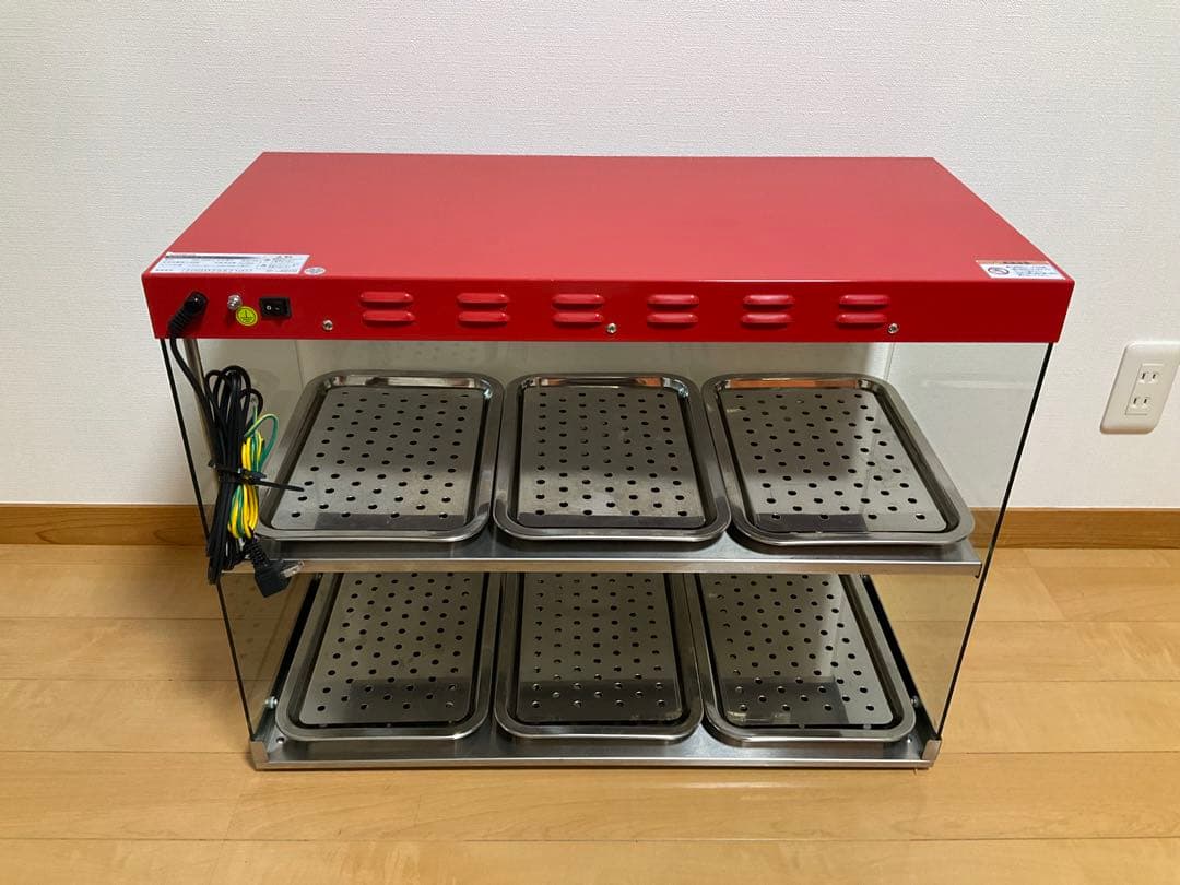 【送料無料】ホットショーケース 2段PRO-62HG 業務用 保温ショーケース