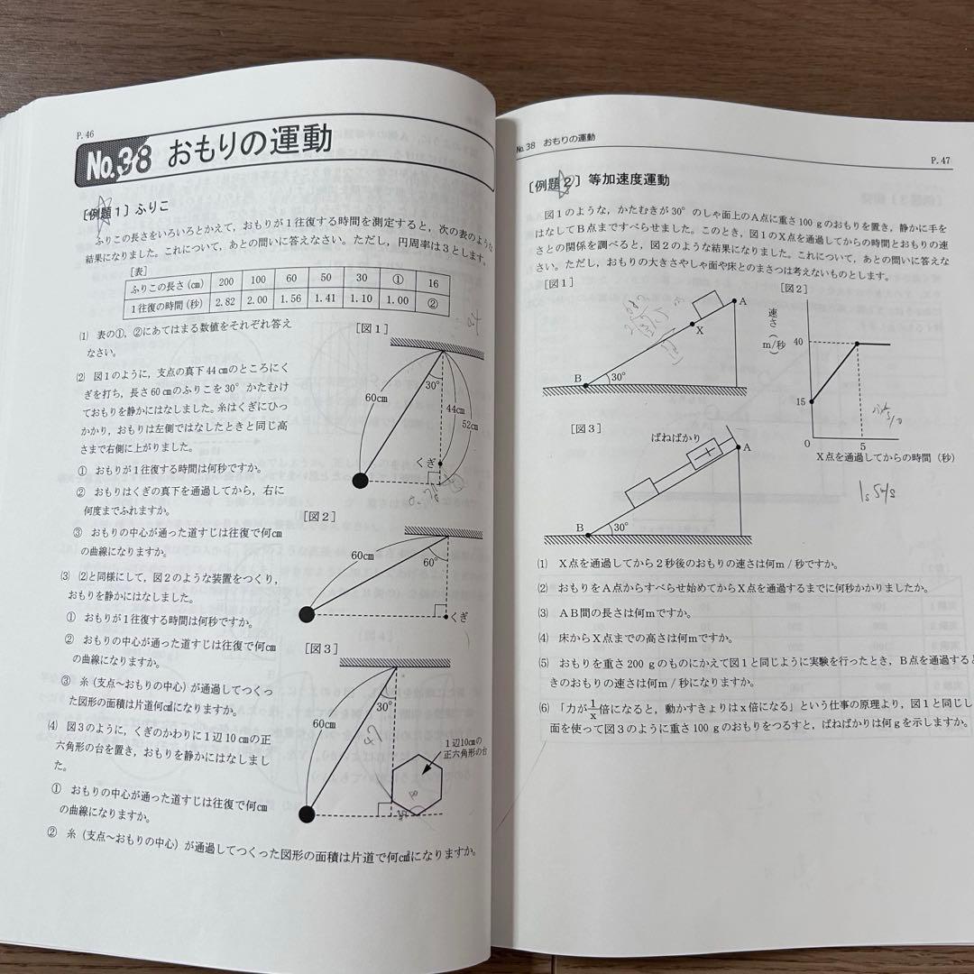 浜学園小6理科 最高レベル特訓問題集 4冊セット