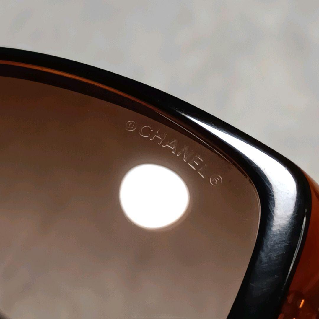 CHANEL シャネル 5111 カメリア サングラス ブラウン イタリア製
