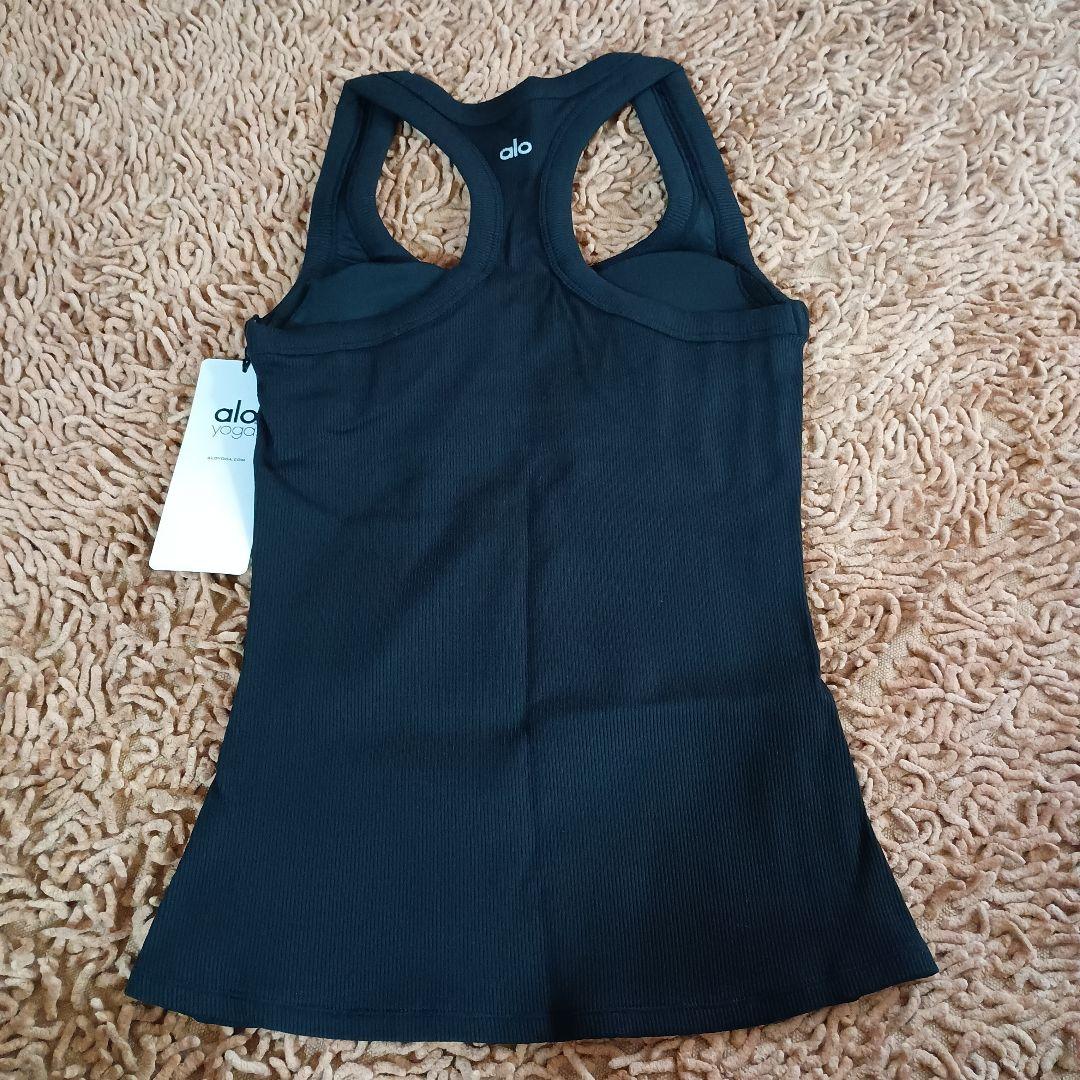 新品未使用 Alo Yoga Rib Support Tank XS ブラック