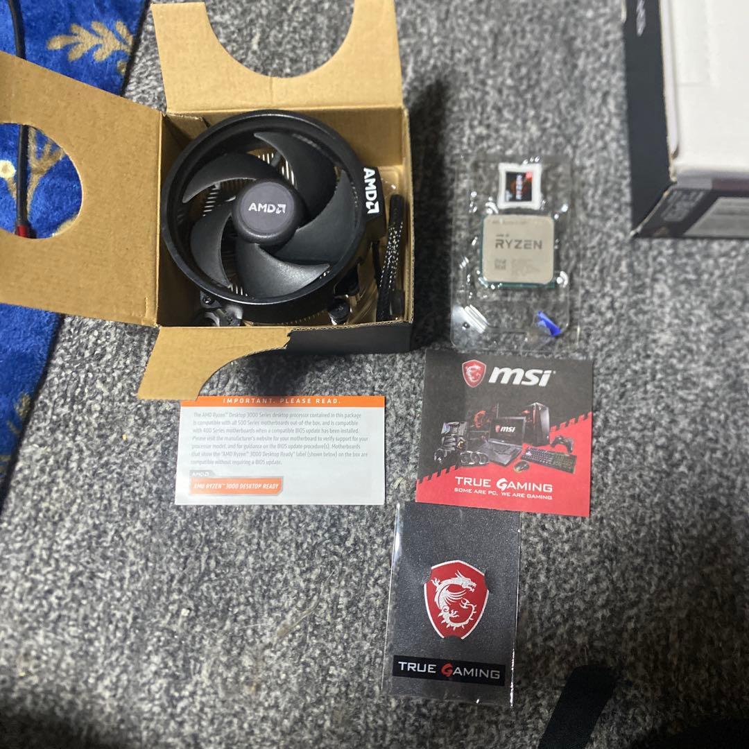 マザーボード MSI B450 RYZEN5 3600 DDR4 24GB