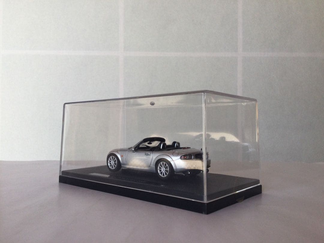 EBBRO マツダ ロードスター 2005 シルバー ミニカー