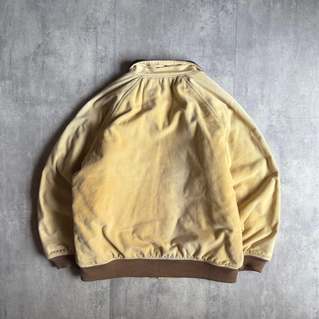 【00s vintage】スイングトップ　ブルゾン　フェード　裏地チェック　短丈