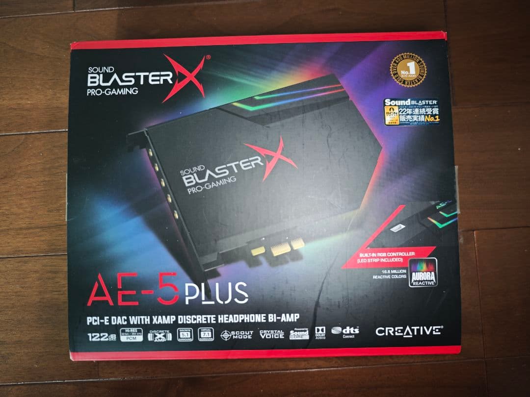 Sound Blaster AE-5 Plus サウンドカード