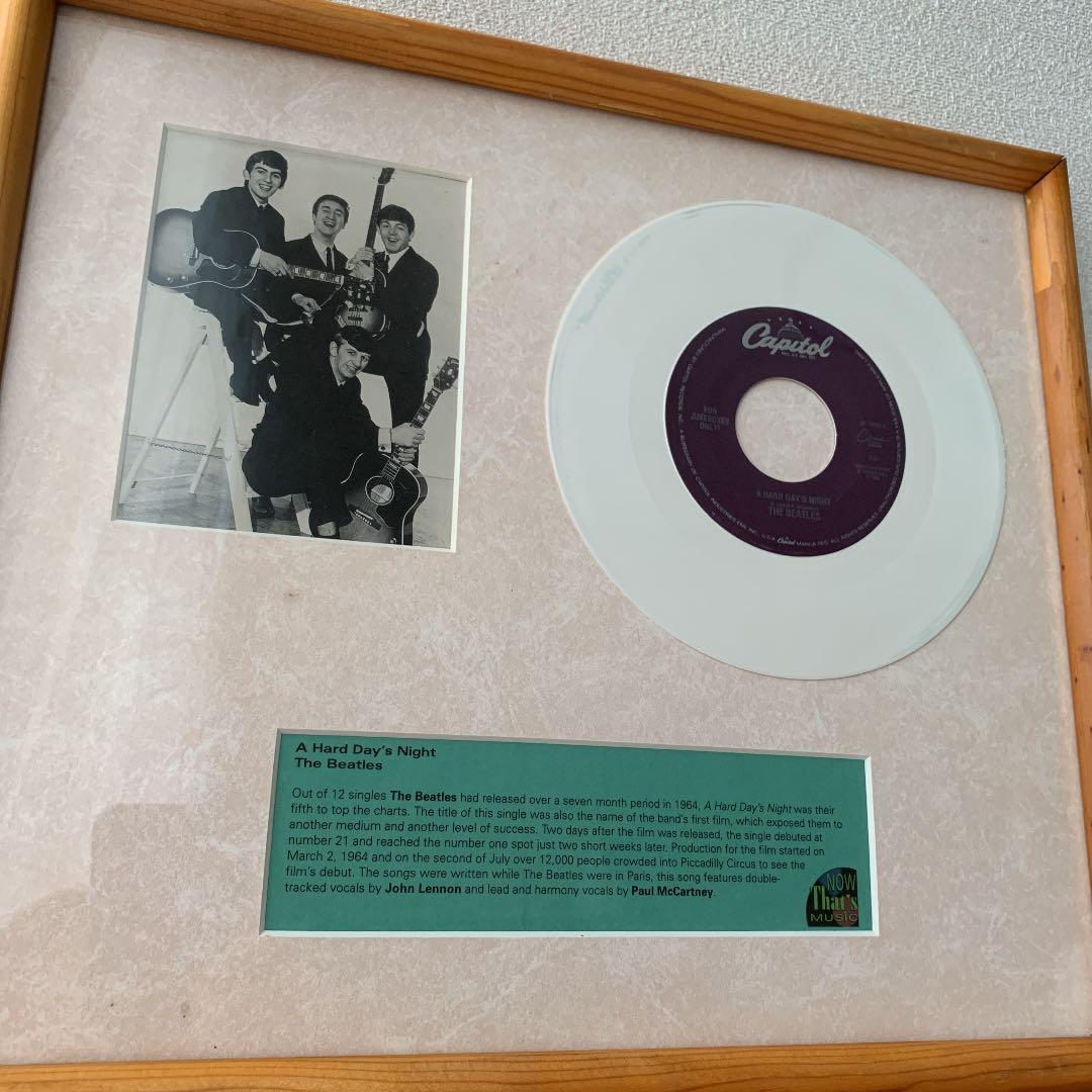 The Beatles ジュークボックス用レコード フレーム