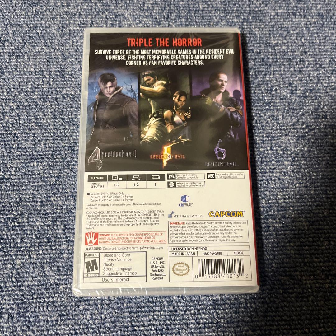 Switch Resident Evil Triple Pack 北米版