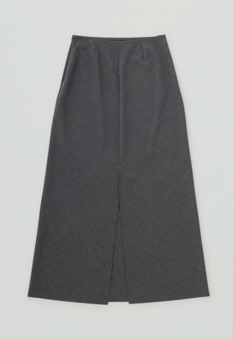 【yo BIOTOP】wool tight Aline skirt