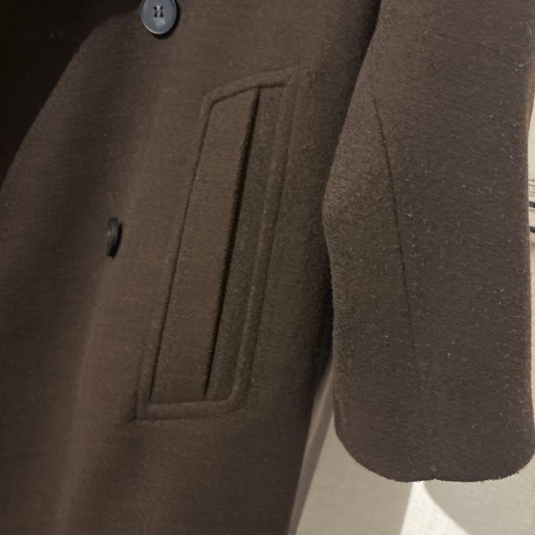 ZARA ソフトオーバーサイズコート ダークブラウン