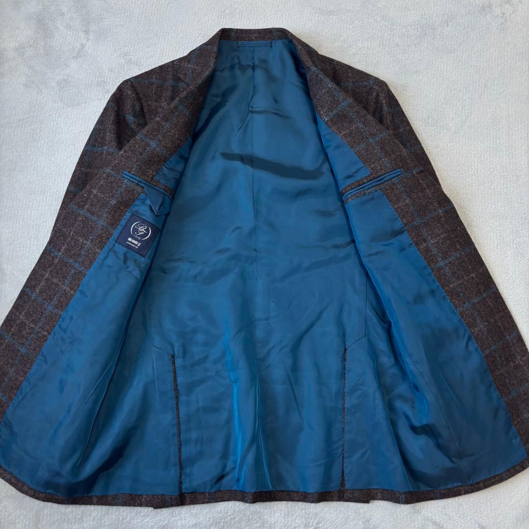 美品✨BEAMS F テーラードジャケット モヘヤ シルク 近年モデル チェック