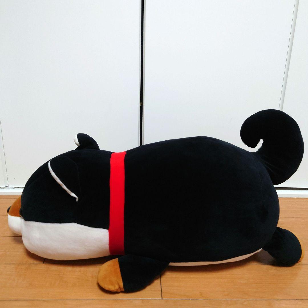 【3/16まで値下げ中！】ハッピーまめしば　特賞　特等　黒柴　特大ぬいぐるみ
