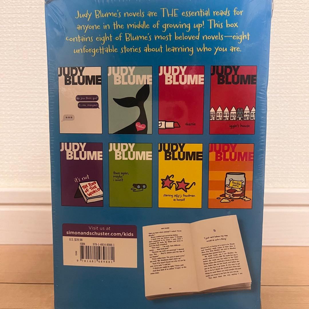 Judy Blume ジュディブルーム 英語児童書 青少年 英語小説洋書8冊