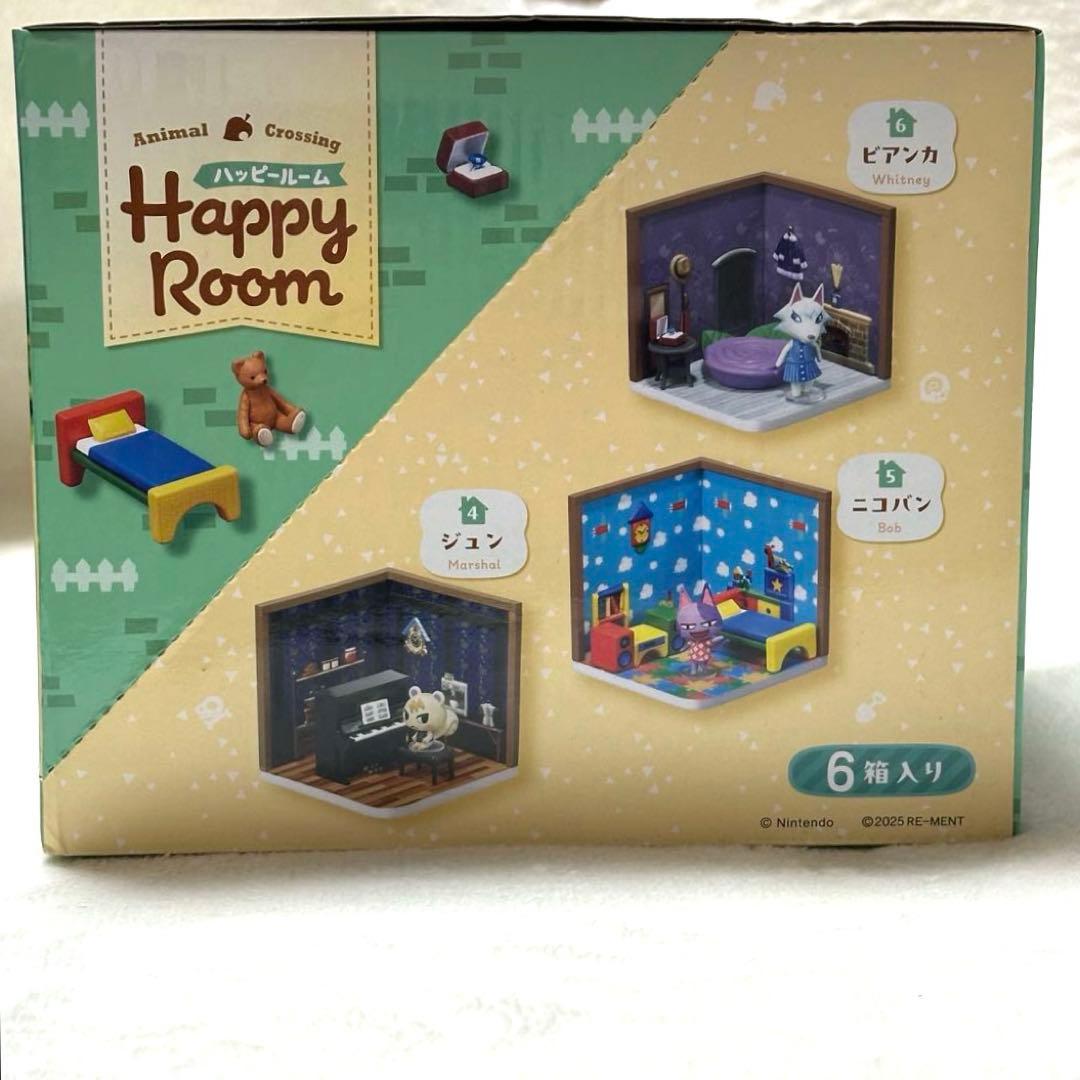 リーメント どうぶつの森 ハッピールーム フィギュア 6個入り フルコンボ