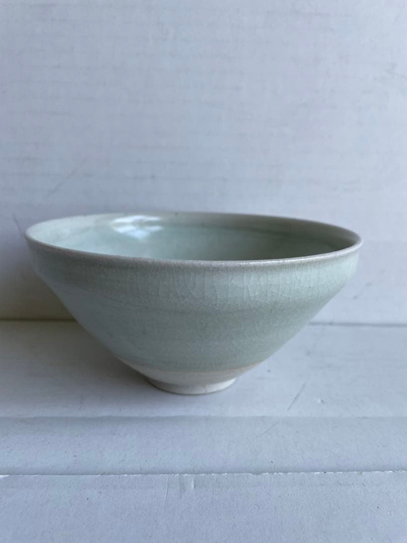 加藤唐三郎　白天目　茶碗