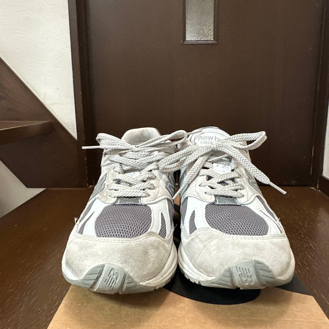 靴 New Balance 991 v2 \"Light Gray\" U991LG2