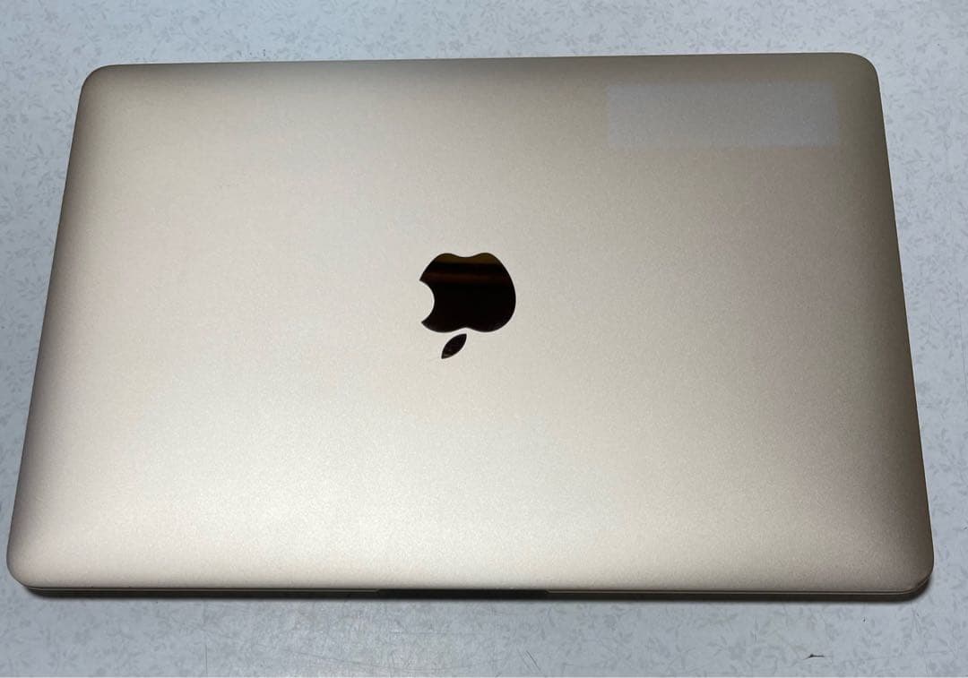 Apple MacBook 12inch 2017年ゴールド(部品取り品)