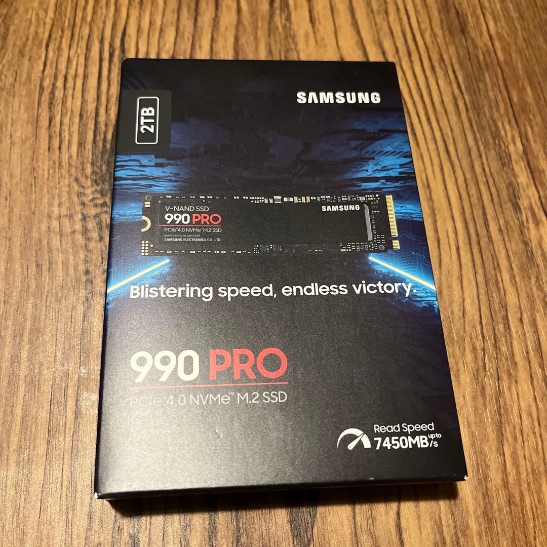 新品未開封　Samsung 990 PRO 2TB