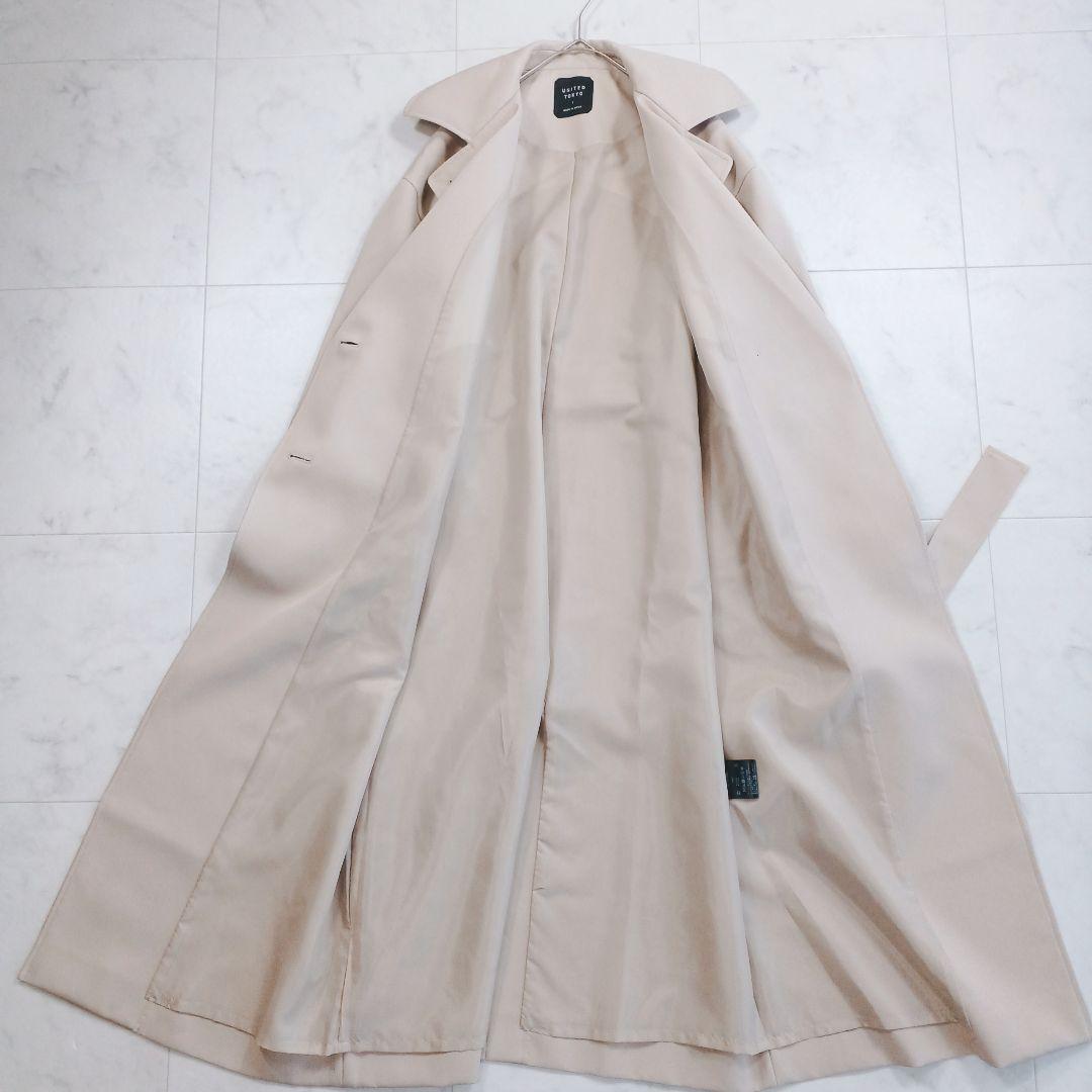 UNITED TOKYO トレンチコートスタンドカラー2way