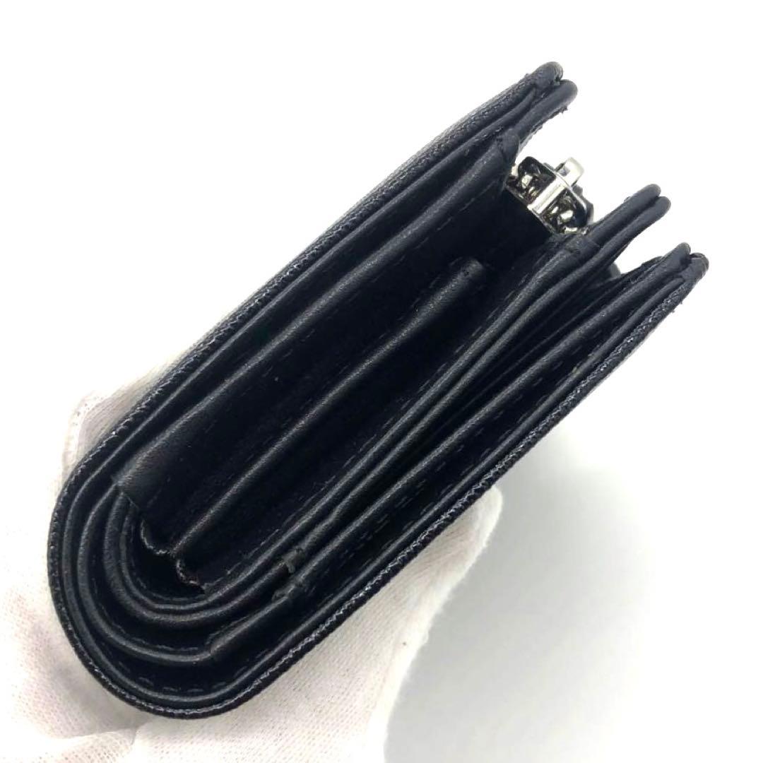 未使用✨ヴィヴィアンウエストウッド 二つ折り財布 ディアマンテ　ブラック