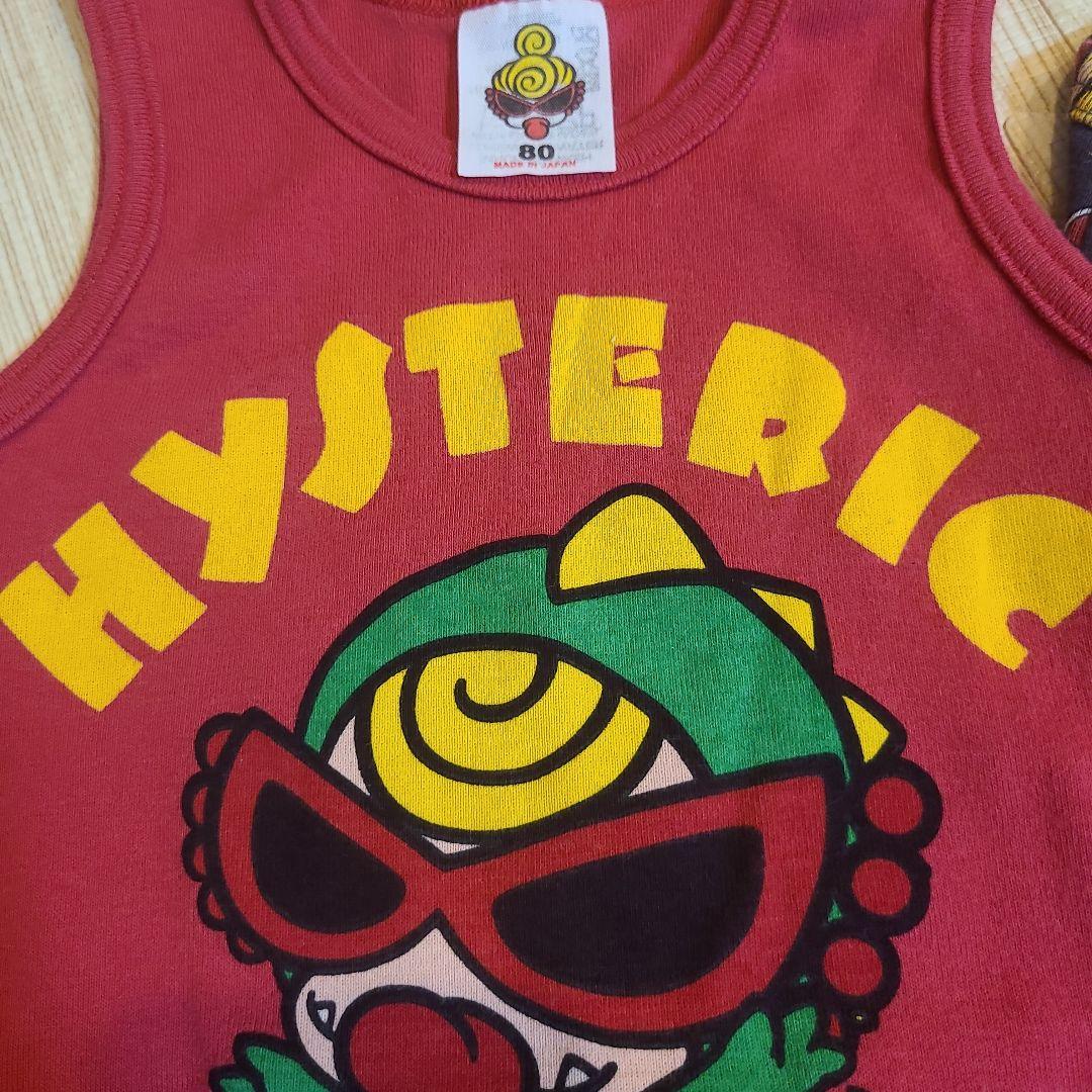 か*ほ様 HYSTERIC MINI*タンクロンパ* 80サイズ 2点セット