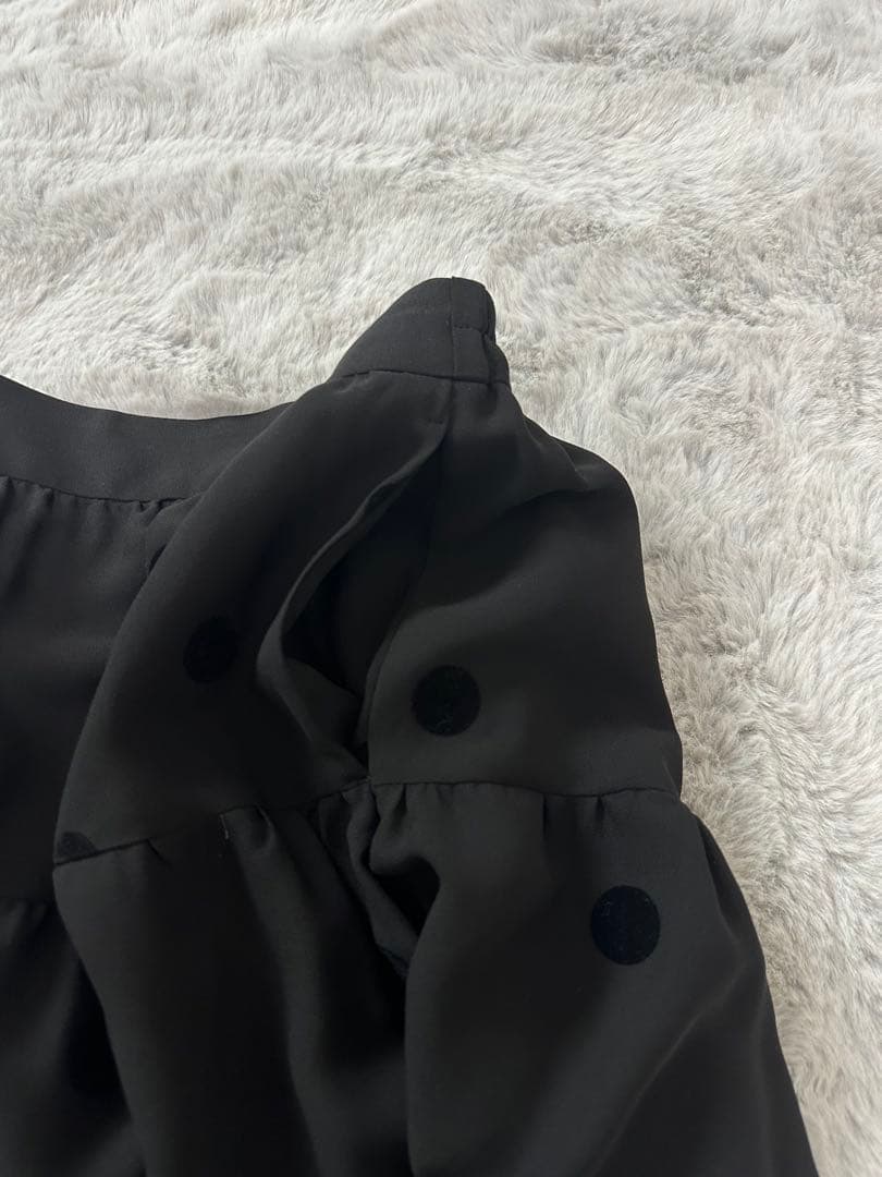 SHE Tokyo シートーキョー lisa dot 34 ブラック