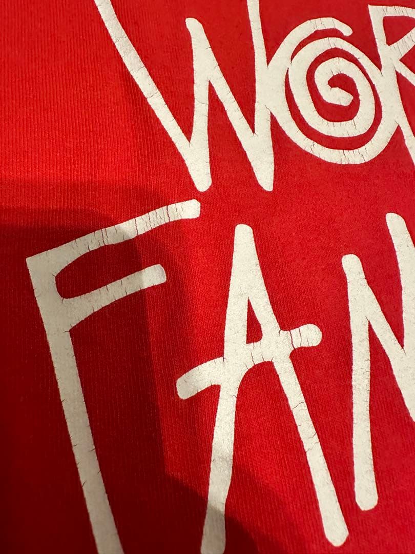 Supreme world famous tee Lサイズ RED