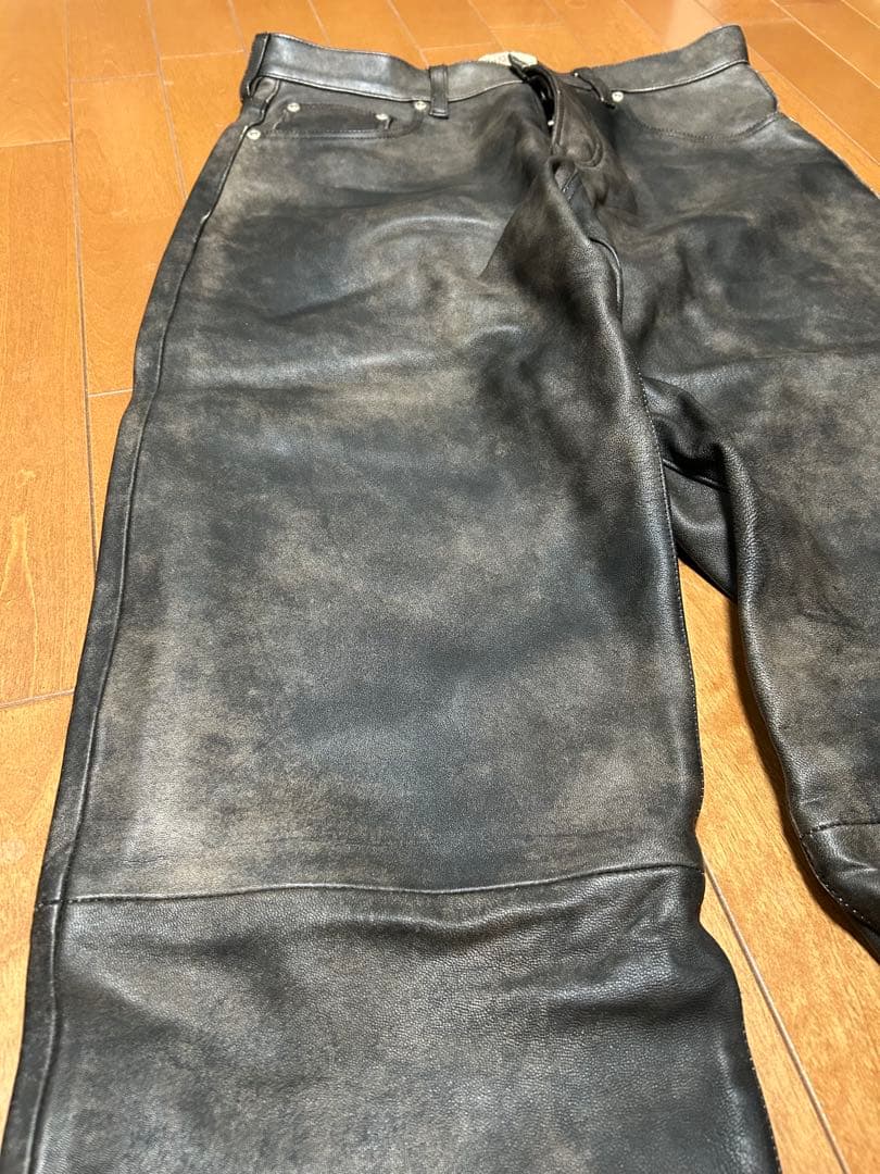 Stussy BIG OL'レザーパンツ 30インチ