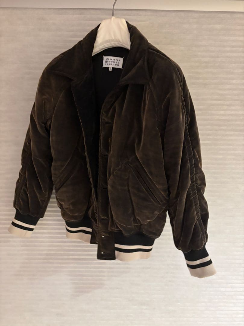 ジャケット・アウター maison margiela velvet bomber jacket 46
