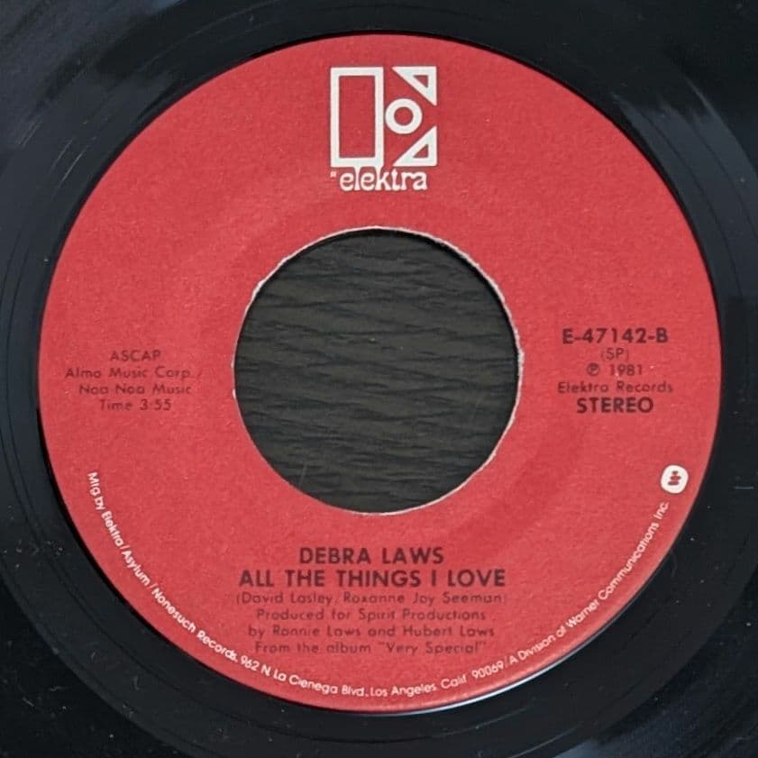 Debra Laws Very Special All I Have レコード