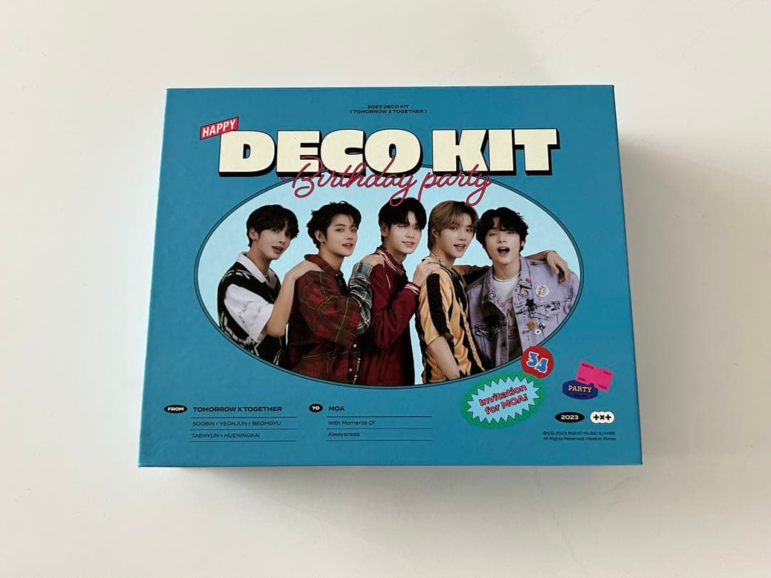 TXT シーグリ ＆ファンクラブ FC MOA 入会 特典 キットまとめセット