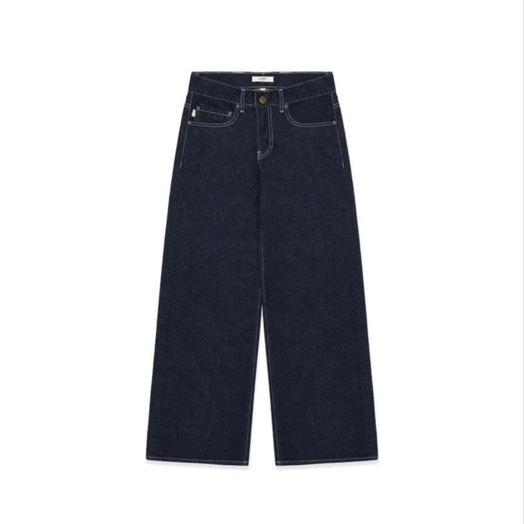 パンツ GLOWNY 901 LOW-RISE WIDE LEG JEANS