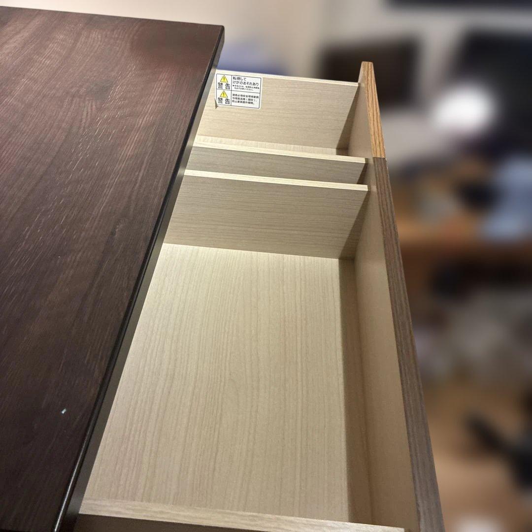 専用　美品　ニトリ ランダム ハイチェスト 幅80cm おしゃれ　多段収納