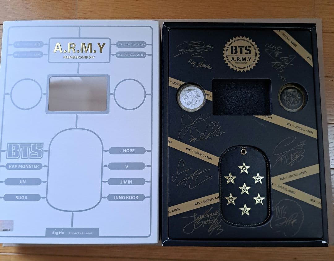 防弾少年団 BTS ARMY MEMBERSHIP KIT 1期