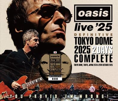 Oasis live '25 CD 東京ドーム 新品未開封