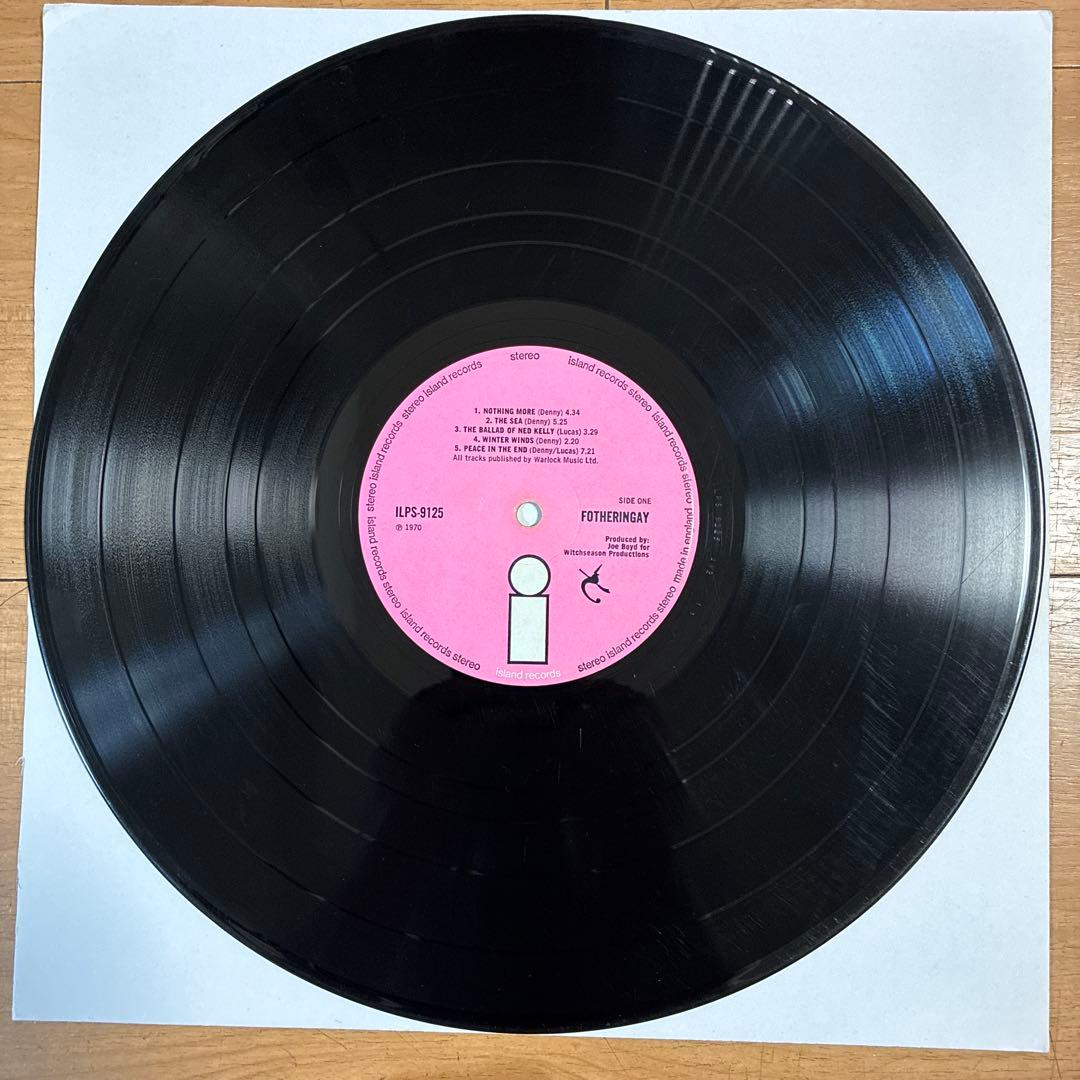 フォザリンゲイ 名盤 レコード UKオリジナル盤