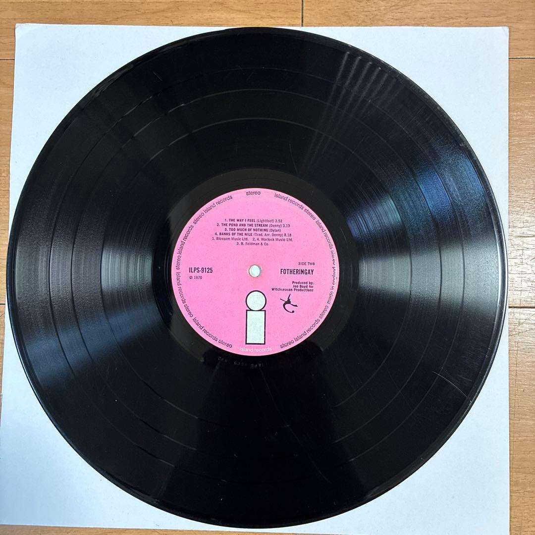 フォザリンゲイ 名盤 レコード UKオリジナル盤