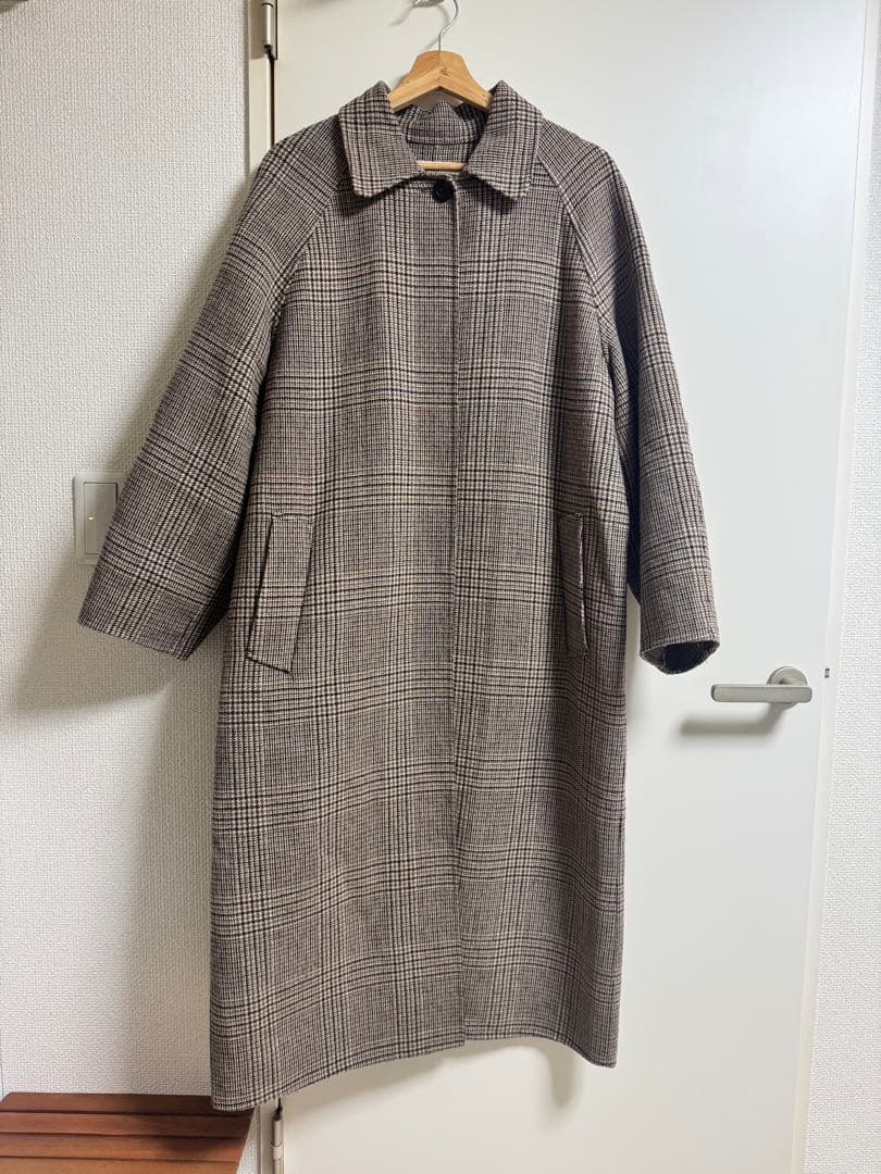 【本日限定価格】TODAYFUL トゥデイフル ステンカラーチェックコート